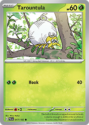 Tarountula Paldea Evolved Pokemon Card