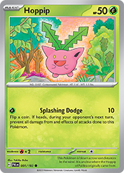 Hoppip Paldea Evolved Card List