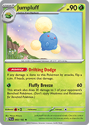 Jumpluff Paldea Evolved Card List