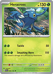 Heracross Paldea Evolved Card List