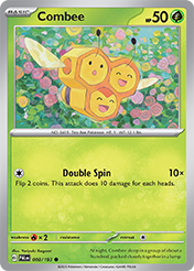 Combee Paldea Evolved Pokemon Card