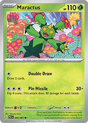 Maractus Paldean Fates Card List