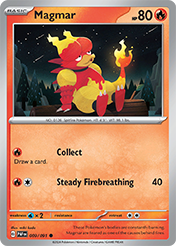 Magmar Paldean Fates Card List