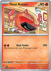 Heat Rotom Paldean Fates Card List