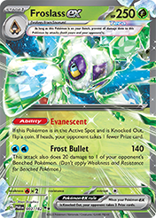 Froslass ex Paradox Rift Card List