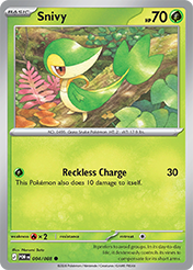 Snivy Perfect Order Card List