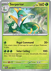 Serperior Perfect Order Card List