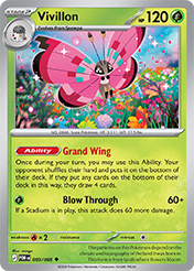Vivillon Perfect Order Card List