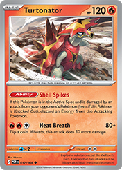 Turtonator Perfect Order Card List