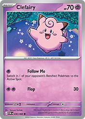 Clefairy Perfect Order Card List