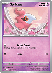 Spritzee Perfect Order Card List