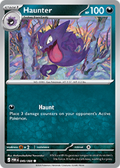 Haunter Perfect Order Card List