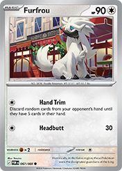 Furfrou Perfect Order Card List