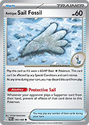 Antique Sail Perfect Order Card List