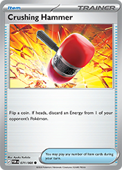 Crushing Hammer Perfect Order Card List