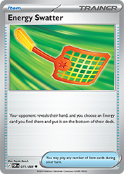 Energy Swatter Perfect Order Card List