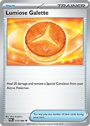 Lumiose Galette Perfect Order Card List