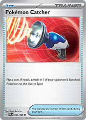 Pokémon Catcher Perfect Order Card List