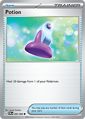 Potion Perfect Order Card List