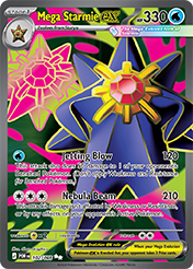 Mega Starmie EX Perfect Order Card List