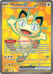 Meowth EX Perfect Order Card List