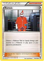 Xerosic Phantom Forces Pokemon Card