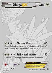 Dialga-EX Phantom Forces Pokemon Card