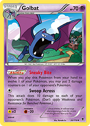 Golbat Phantom Forces Pokemon Card