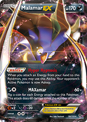 Malamar-EX Phantom Forces Pokemon Card
