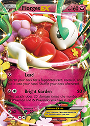 Florges-EX Phantom Forces Pokemon Card