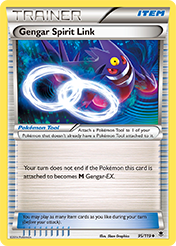 Gengar Spirit Link Phantom Forces Pokemon Card
