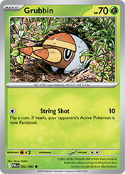 Grubbin Pitch Black Pokemon Card