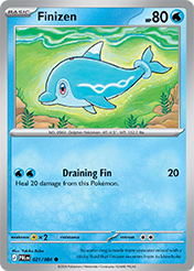 Finizen Pitch Black Pokemon Card