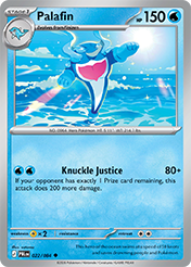 Palafin Pitch Black Pokemon Card