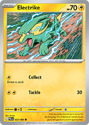 Electrike Pitch Black Pokemon Card