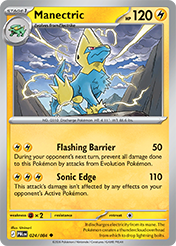 Manectric Pitch Black Pokemon Card