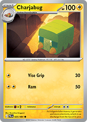 Charjabug Pitch Black Pokemon Card