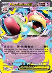 Mega Slowbro EX Pitch Black Pokemon Card