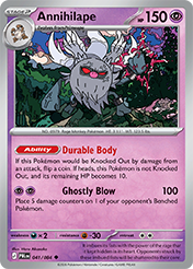 Annihilape Pitch Black Pokemon Card