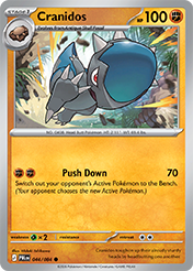 Cranidos Pitch Black Pokemon Card