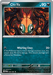 Chi-Yu Pitch Black Pokemon Card