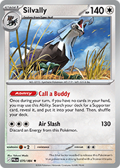Silvally Pitch Black Pokemon Card