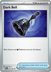Dark Bell Pitch Black Pokemon Card
