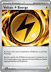 Voltaic Lightning Energy Pitch Black Pokemon Card