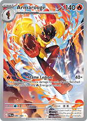 Armarouge Pitch Black Pokemon Card