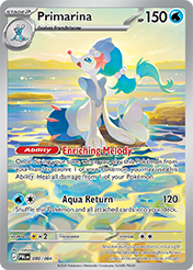 Primarina Pitch Black Pokemon Card