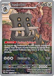 Bastiodon Pitch Black Pokemon Card