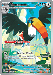 Toucannon Pitch Black Pokemon Card