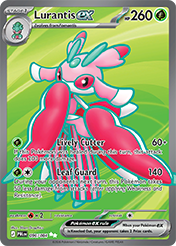 Lurantis EX Pitch Black Pokemon Card