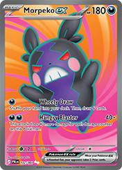 Morpekoex Pitch Black Pokemon Card